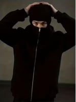 بلوفر بغطاء راس ووجه شتوي