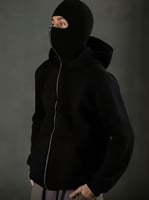 بلوفر بغطاء راس ووجه شتوي