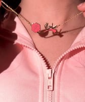 سلسال ورده بينك بالاسم