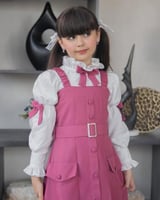 مريول مدرسي انيق ابتدائي- متجر الرياض