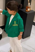 جاكت الاخضر بشكل انيق- متجر الرياض