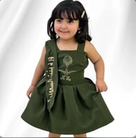 فستان اليوم الوطني بالاسم- متجر الرياض