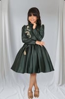 فستان اليوم الوطني بلاسم حسب الطلب- متجر الرياض