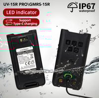 Baofeng UV-15R proلاسلكي مقاوم للماء وللصدمات