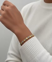 مجموعة Glam Shine Bracelets –سيت أسوار البريق والل...