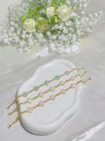 اساور وردات مطلية ملونه بألوان جذابه