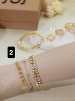 سيت Joj Elegance & Maison Joj مطلي بالذهب .