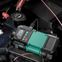 بطارية اشتراك سيارة ومنفاخ هوا كفرات