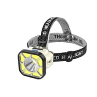 كشاف رأس بإضاءات متعددة - قابل للشحن