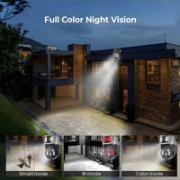 كاميرا مراقبة بالطاقة الشمسية وشريحة انترنت عدستين...