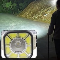 كشاف رأس بإضاءات متعددة - قابل للشحن