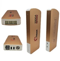 بطارية اشتراك سيارة ومنفاخ كفرات لجميع السيارت