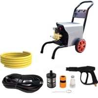 مضخة غسيل ضغط عالي 3000 واط بدينمو شفط