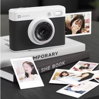 كاميرا طباعة فورية ملونة بدون حبر – صور لحظية بجود...