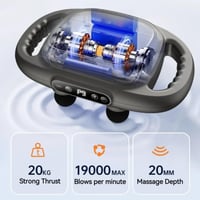 جهاز تدليك العضلات سداسي الرؤوس عالي التردد