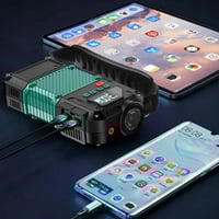 بطارية اشتراك سيارة ومنفاخ هوا كفرات