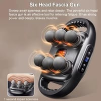 جهاز تدليك العضلات سداسي الرؤوس عالي التردد