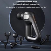جهاز مساج وتدليك 8 رؤوس وشاشة رقمية