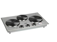 موقد كهربائي اكسبير 3عين 2800 واط استيل XPHP-802-2...