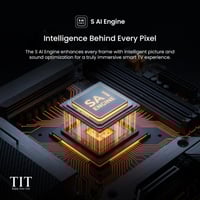تي اي تي شاشة سمارت 65 بوصة - QLED - 4K UHD - بنظا...
