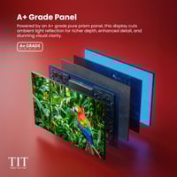 تي اي تي شاشة سمارت 75 بوصة بدقة 4K UHD - نظام أند...