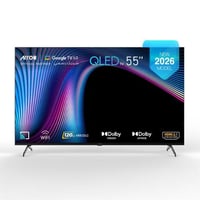 ارو شاشة سمارت 55 بوصة - 4K QLED - بنظام Google TV...