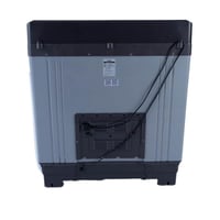 ارو غسالة حوضين 14 كيلو - تحميل علوي - رمادي - RO-...