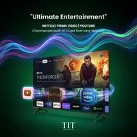 تي اي تي شاشة 55 بوصة 4K أندرويد غوغل - T55G324