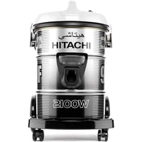 هيتاشي مكنسة برميل 18 ليتر - 2100 واط - رمادي - CV...