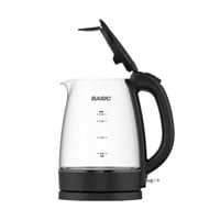 بيسك غلاية كهربائية 1.7 ليتر - 2200 واط - زجاج - أ...