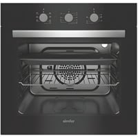 سيمفر فرن كهربائي بلت ان 104 ليتر 60 سم - 6 وظائف...
