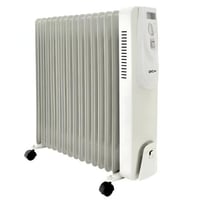 جي في سي برو دفاية زيت 13 ريشة - 2500 واط - أبيض -...