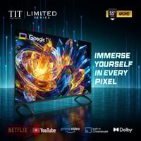 تي اي تي شاشة 55 بوصة 4K أندرويد غوغل - T55G324