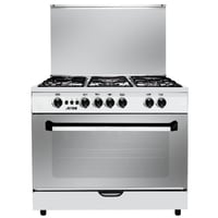 ارو فرن غاز 5 شعلات - 60x90 سم - فضى - RO-9060GSF