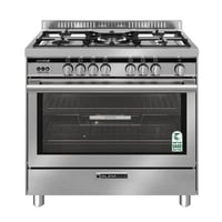 جليم غاز فرن غاز 5 شعلات 60x100 سم مع مقلاة هوائـي...