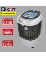 كليكون غسالة ملابس أطفال تحميل علوي 2.5 كيلو 170 و...