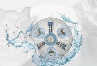 فيشر غسالة ملابس حوضين 10 كيلو غسيل/7 كيلو تجفيف -...