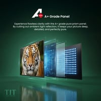 تي اي تي شاشة سمارت 55 بوصة - QLED - 4K UHD - بنظا...