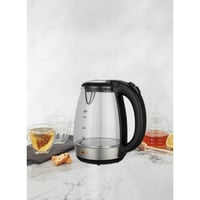 غلاية كولين زجاجية 1.7 لتر 2200 واط من الستانلس ست...