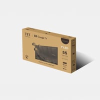 تي اي تي شاشة سمارت 55 بوصة - QLED - 4K UHD - بنظا...