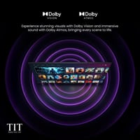 تي اي تي شاشة سمارت 50 بوصة بدقة 4K - نظام أندرويد...