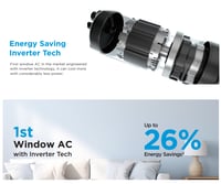 ميديا مكيف شباك 18000 وحدة - بارد - WDV18CWG