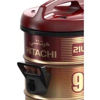 هيتاشي مكنسة برميل - 21 ليتر - 2200 واط - أحمر داك...