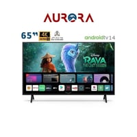 أورورا شاشة سمارت 65 بوصة UHD 4K موديل AR-65LPS