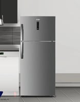 ثلاجة بابين ارو 22.4 قدم بخار استيل RO-790NF