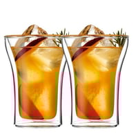 Double Wall Glass Coffee Cup - كوب قهوة زجاج مزدوج...