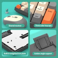 لوحة مفاتيح العاب اللاسلكية مع Numpad