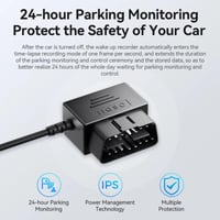 كيبل سلك OBD لداش كام ازدوم M300s, M550 MAX, M660