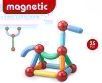 مجموعة البناء المغناطيسية – 25 قطعة CH1369