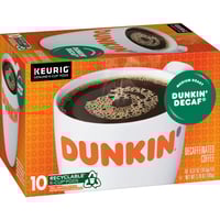 كبسولات قهوة دانكن منزوعة الكافيين | 10 كبسولات